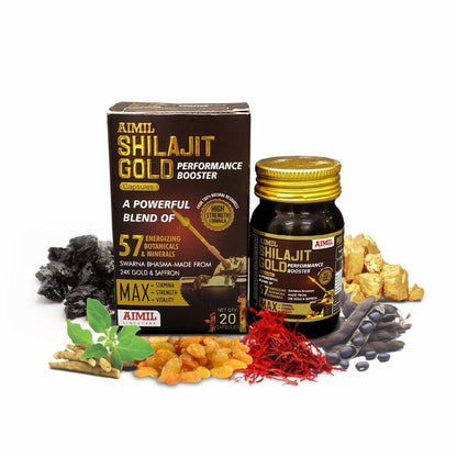 Aimil SJ Gold Capsules  Performance Booster  