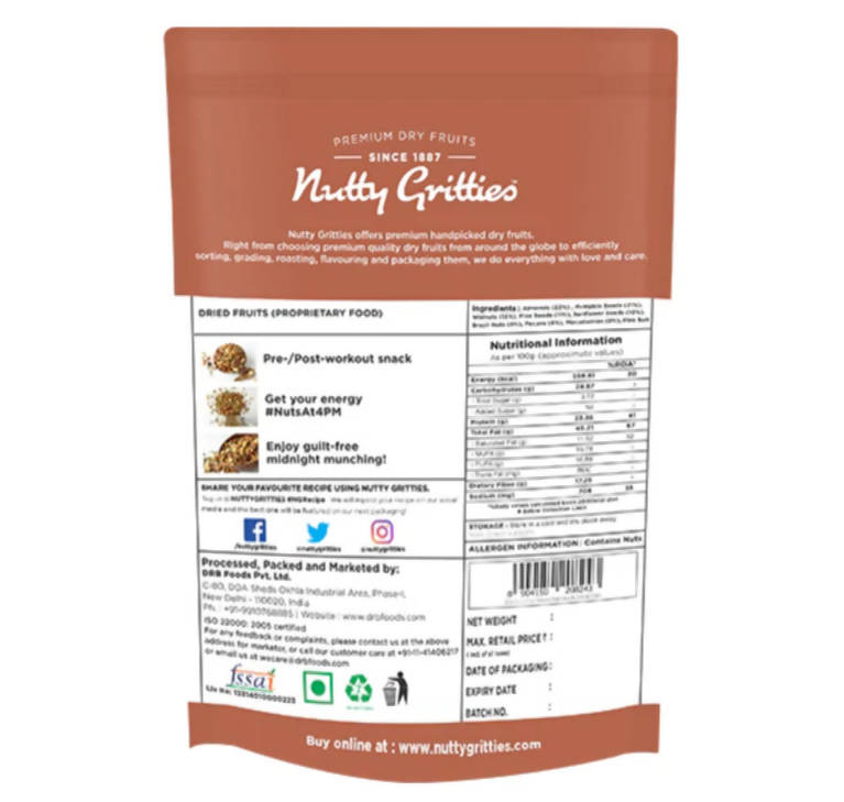 Nutty Gritties Keto-Friendly Nut Mix