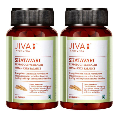 Jiva Ayurveda Shatavari Tablets TrueCure