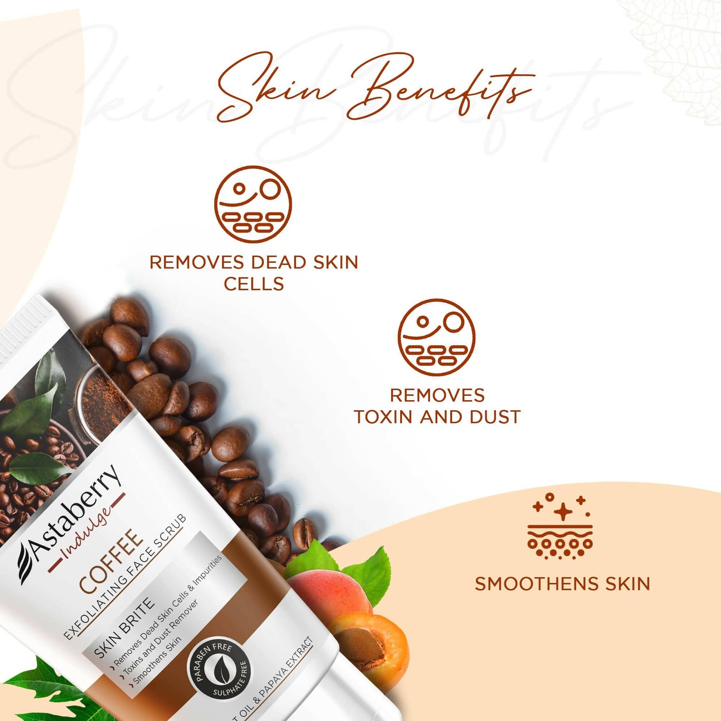 Astaberry Indulge Coffee Exfoliating Face Scrub