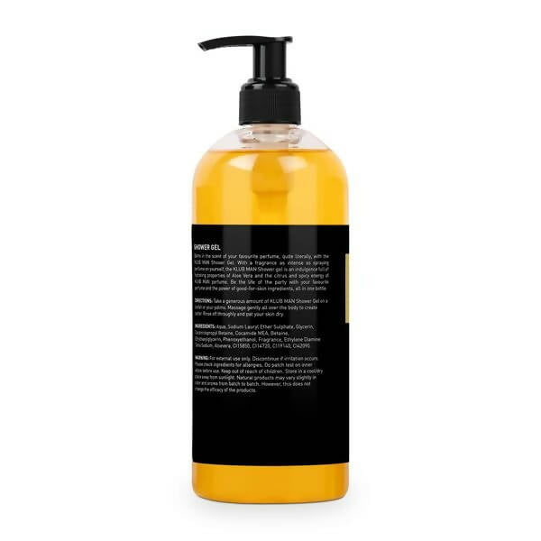 Bella Vita Luxury KLUB Man Body Wash Refreshing Shower Gel