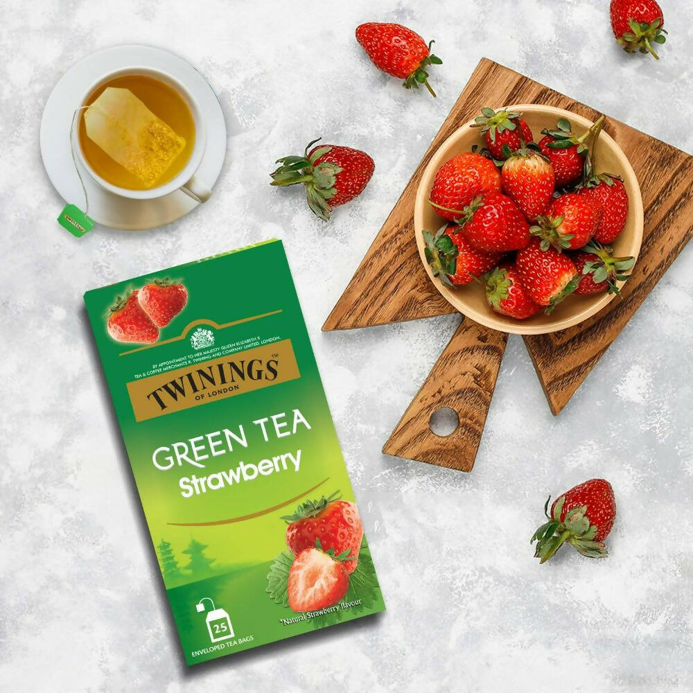 Twinings Green Tea Strawberry Teabags