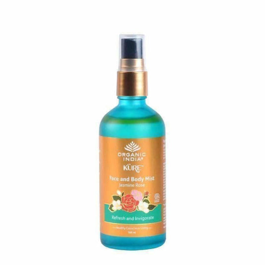 Organic India Kure Face and Body Mist Jasmine Rose