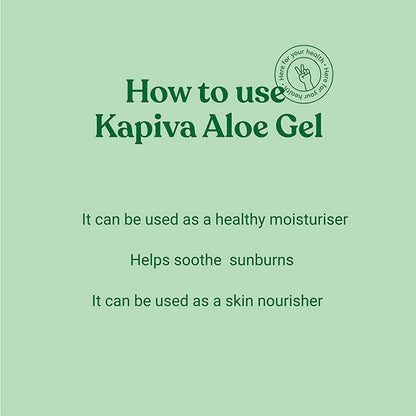 Kapiva Ayurveda Aloe Vera Hydrating Face Gel