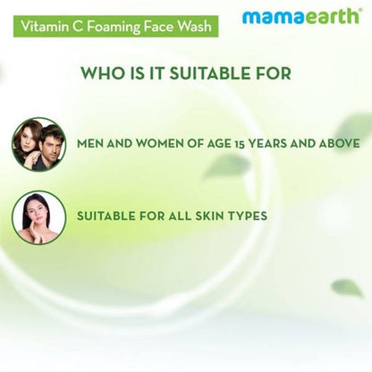 Mamaearth Vitamin C Foaming Face Wash