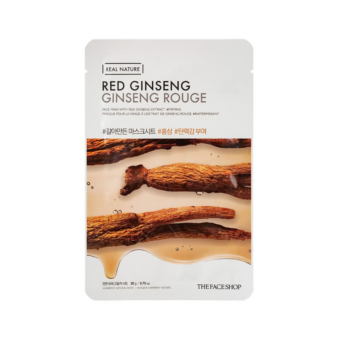 The Face Shop Real Nature Red Ginseng Face Mask 