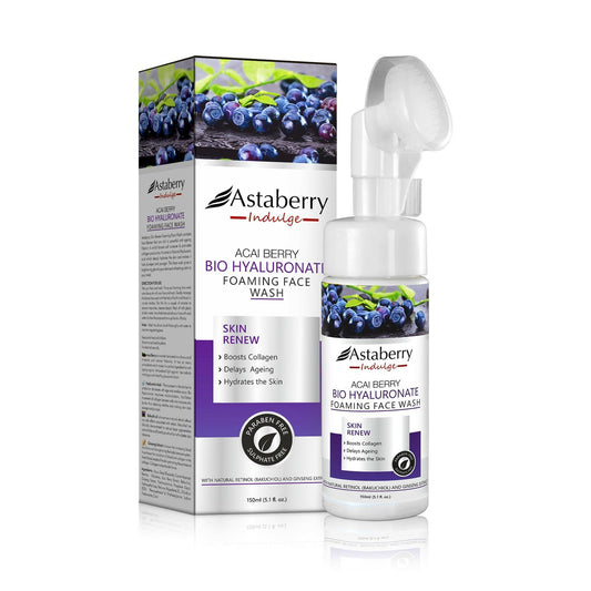 Astaberry Indulge Acai Berry Foaming Face Wash 