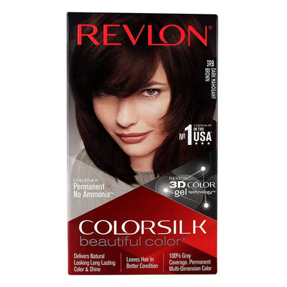 Revlon ColorSilk Beautiful Color Dark Mahogany Brown 3RB