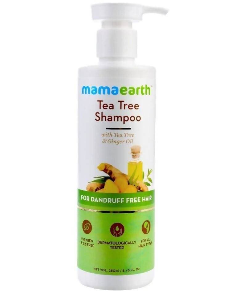 Mamaearth Tea Tree Anti Dandruff Shampoo + Hair Oil For Dandruff Free Hair Combo