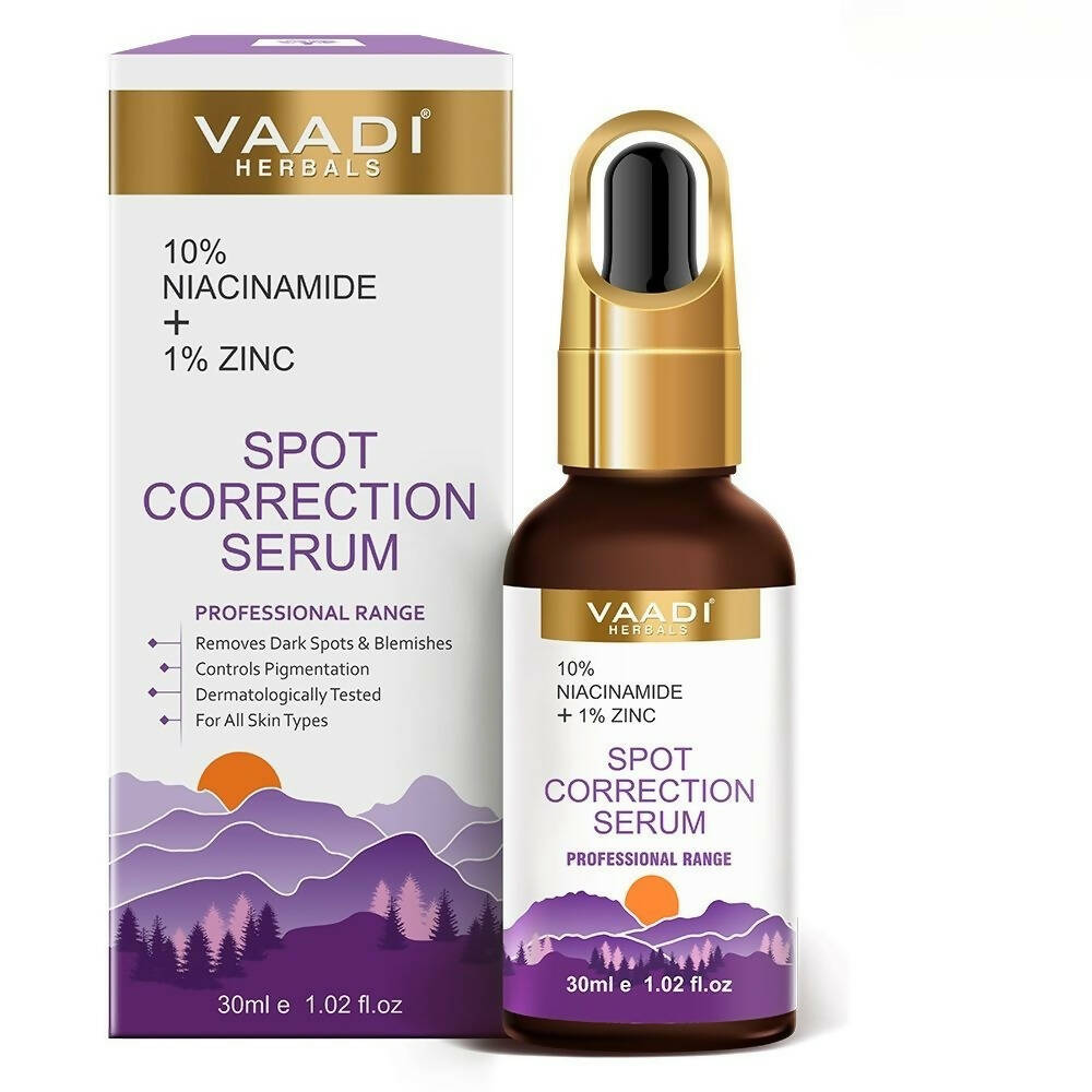 Vaadi Herbals Spot Correction Serum With 10 % Niacinamide & 1% Zinc 