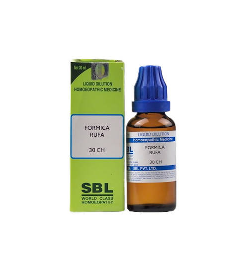 SBL Homeopathy Formica Rufa Dilution TrueCure