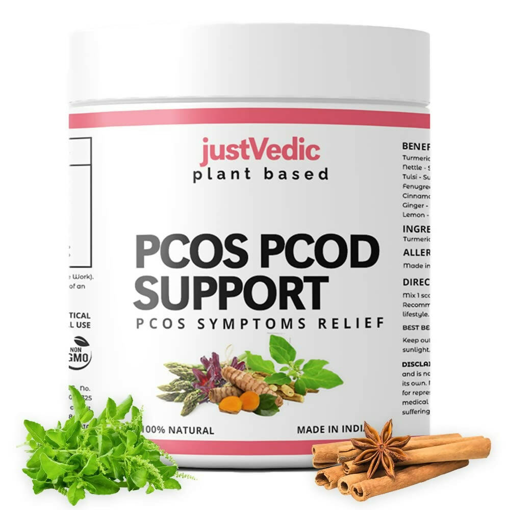 Just Vedic PCOS PCOD Support Drink Mix 