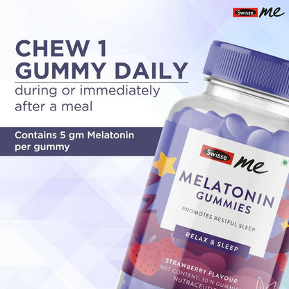 Swisseme Melatonin Gummies For Restful Sleep