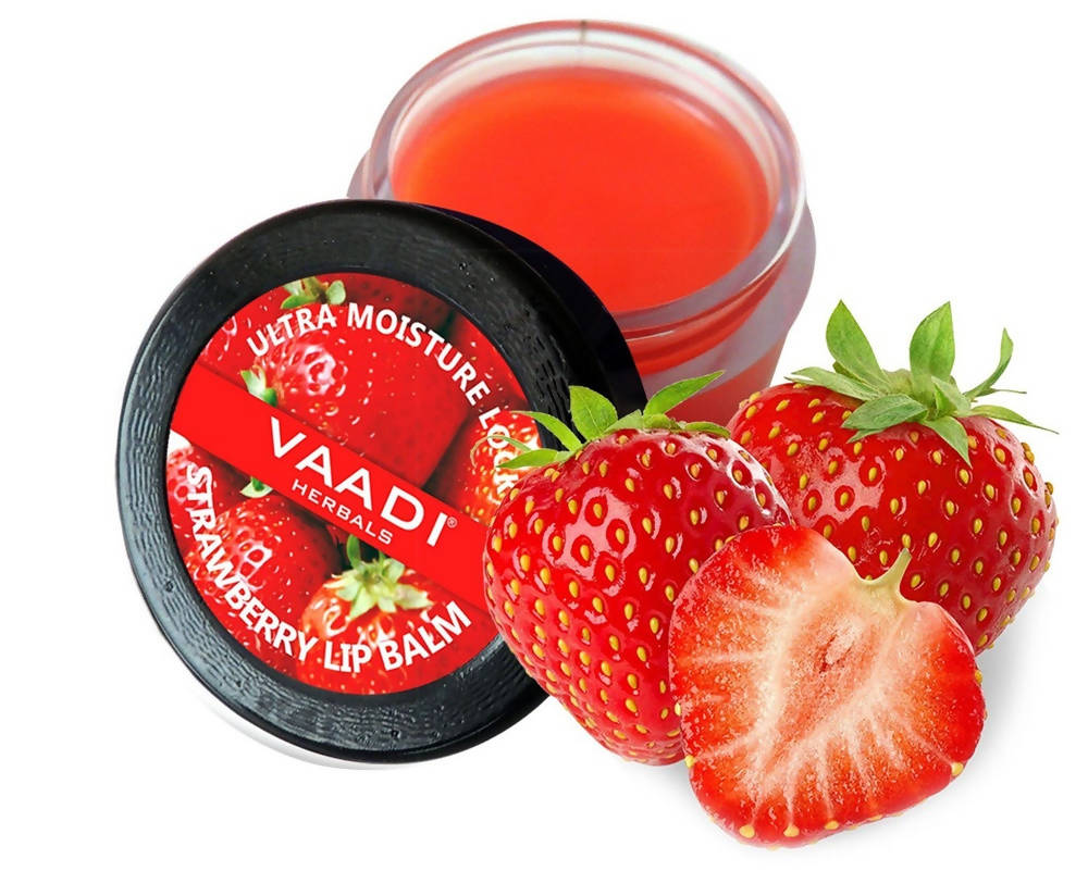 Vaadi Herbals Lip Balm Strawberry TrueCure