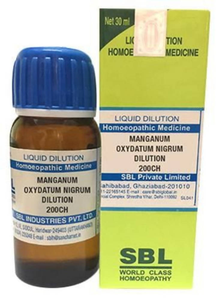 SBL Homeopathy Manganum Oxydatum Nigrum Dilution