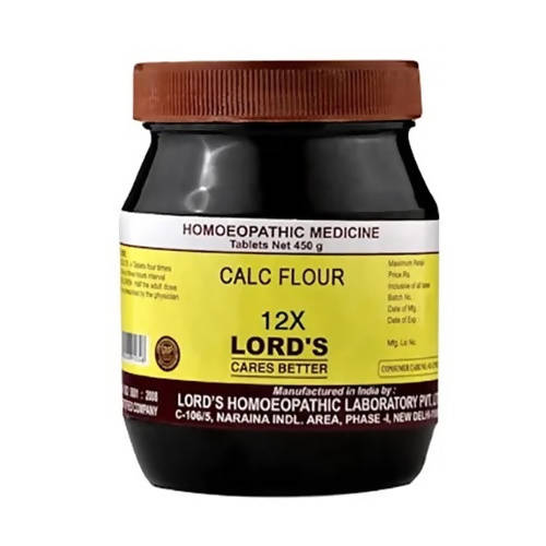 Lord's Homeopathy Calc Flour Biochemic Tablets