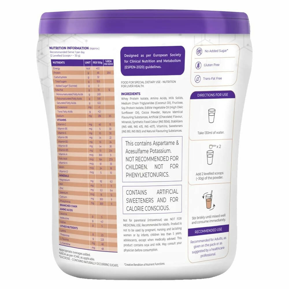 Celevida Liv Nutrition Health Drink - Chocolate Flavor