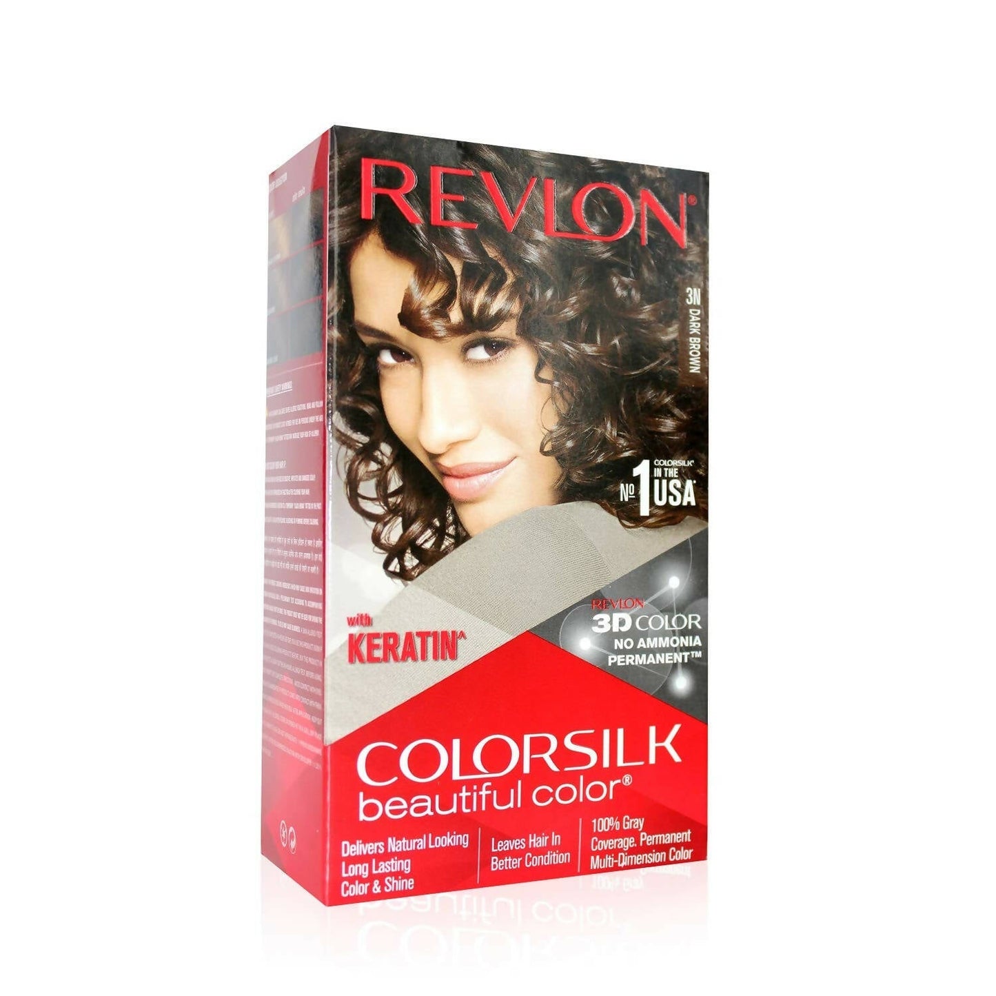 Revlon ColorSilk Beautiful Color Dark Brown 3N TrueCure