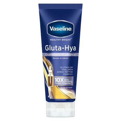 Vaseline Gluta-Hya Overnight Radiance Serum-In-Lotion With Amino Peptide & Gluta Glow   