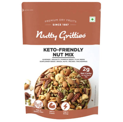 Nutty Gritties Keto-Friendly Nut Mix TrueCure