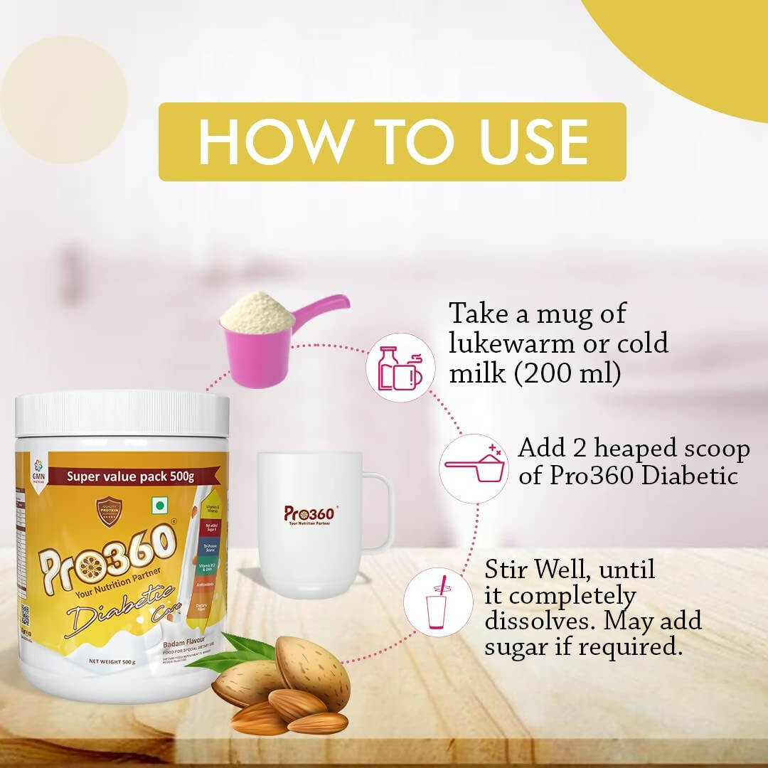 Pro360 Diabetic Care Protein Powder