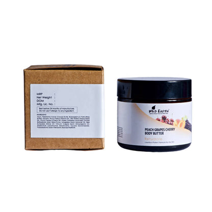 Wild Earth Peach Grapes Cherry Blossom Body Butter - Drmedicart