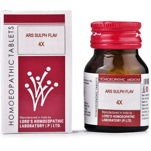 Lord's Homeopathy Ars Sulph Flav Trituration Tablets