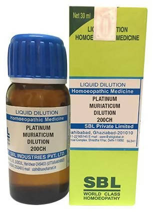 SBL Homeopathy Platinum Muriaticum Dilution