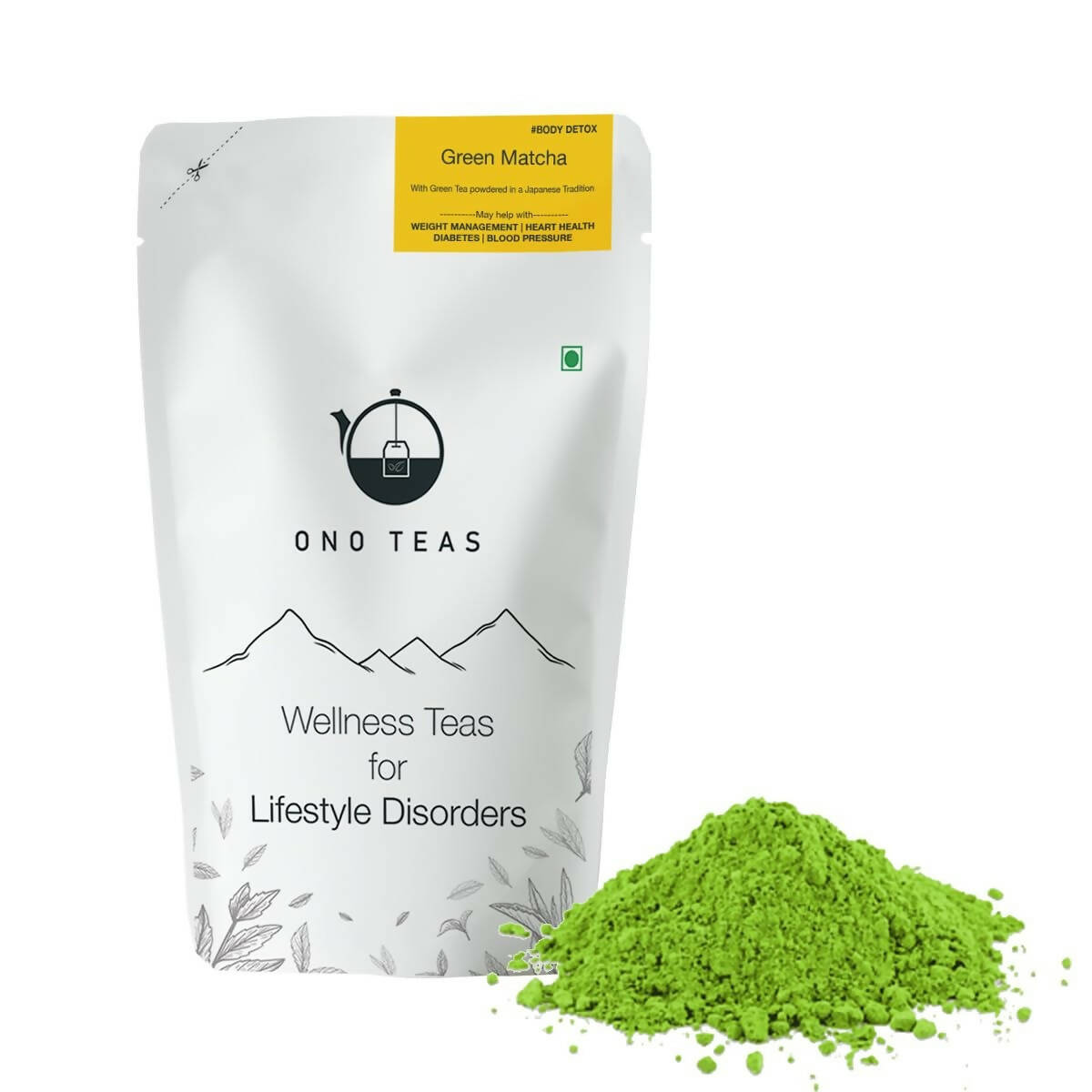 Ono Teas Pure Japanese Culinary Matcha Tea Powder   