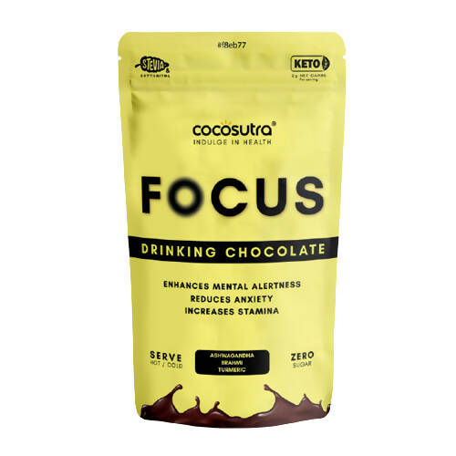 Cocosutra Lite Focus Sugar Free Drinking Chocolate Mix TrueCure