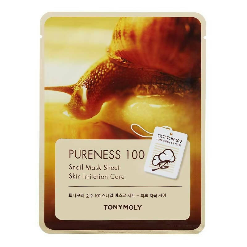 Tonymoly Pureness 100 Snail Mask Sheet TrueCure