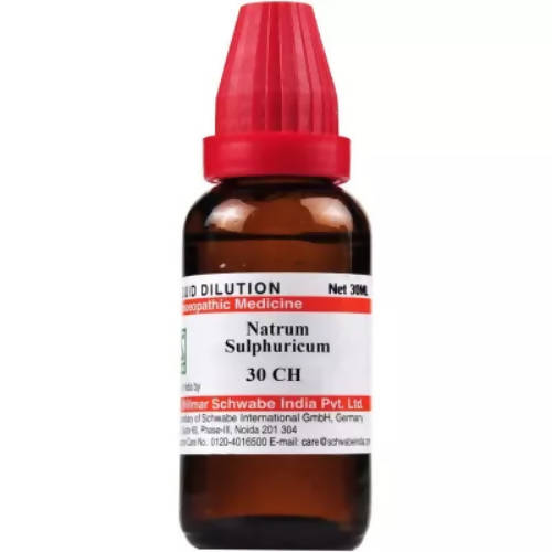 Dr. Willmar Schwabe India Natrum Sulphuricum Dilution TrueCure