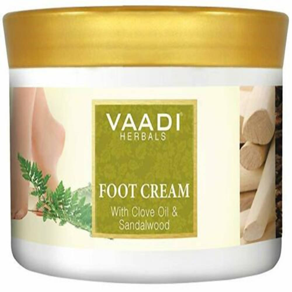 Vaadi Herbals Foot Cream With Clove Oil & Sandalwood TrueCure