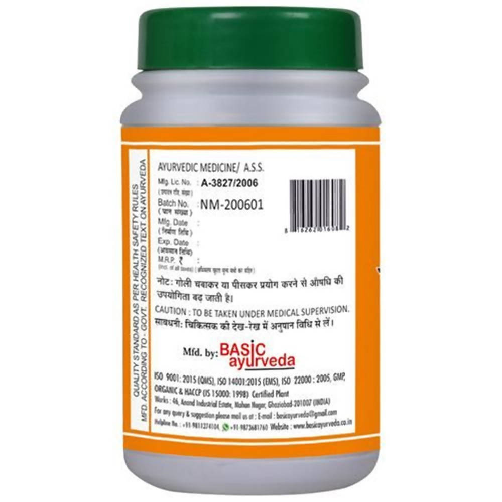 Basic Ayurveda Sjyadi Loh Tablets