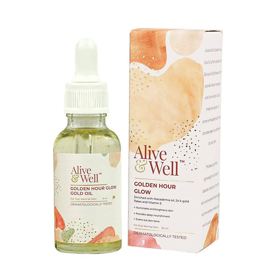 Alive & Well Gold Face Oil TrueCureN