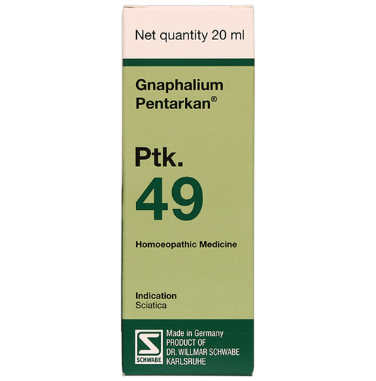 Dr. Willmar Schwabe Germany Gnaphalium Pentarkan Ptk. 49 Drops 