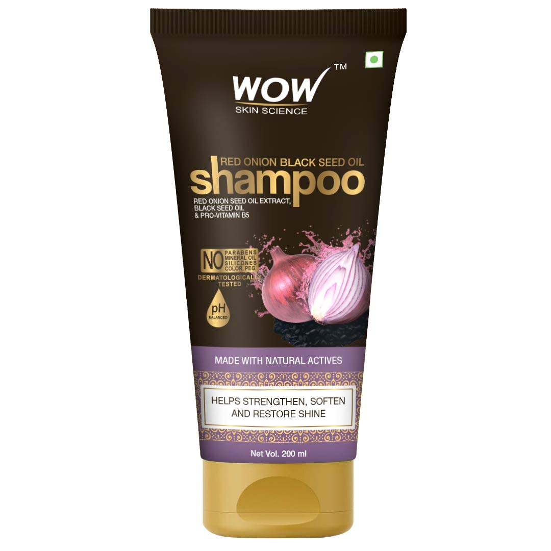 Wow Skin Science Red Onion Black Seed Oil Shampoo TrueCure