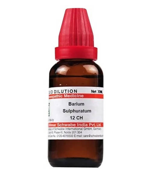 Dr. Willmar Schwabe India Barium Sulphuratum Dilution