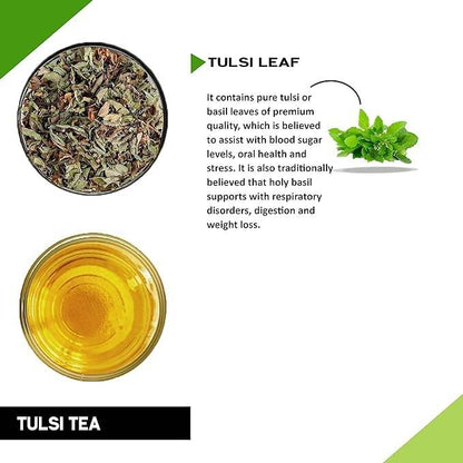 Teacurry Organic Tulsi Tea Bags