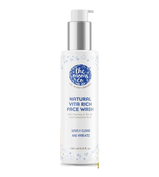 The Moms Co Natural Vita Rich Face Wash (100 Ml) TrueCure