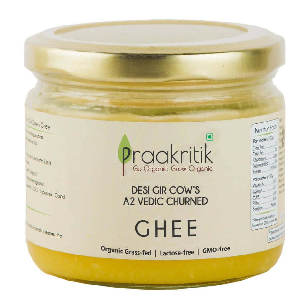 Praakritik Natural Desi Gir Cow A2 Ghee 