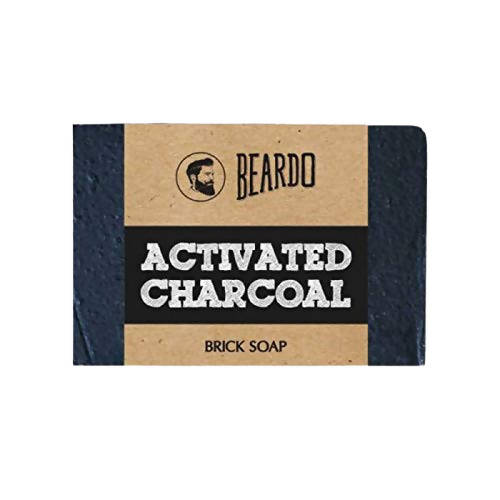 Beardo Activated Charcoal Brick Soap TrueCure