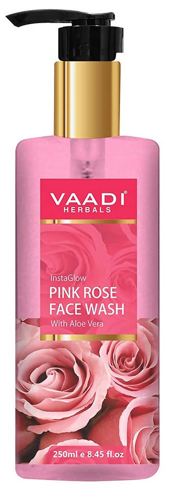 Vaadi Herbals InstaGlow Pink Rose Face Wash TrueCure