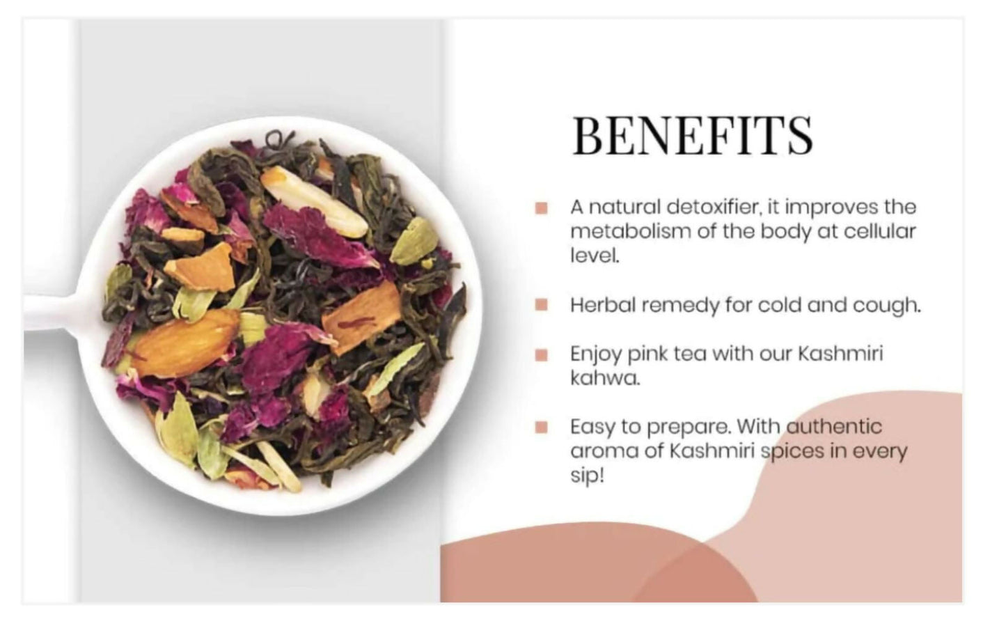 Shuddh Natural Gut Detox Tea Kashmiri Kahwa