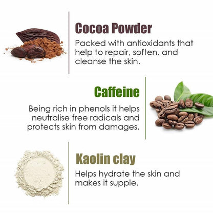 Wow Skin Science Chocolate Caffeine Face Mask - Drmedicart