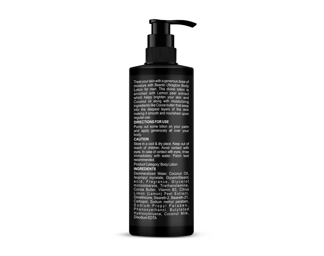 Beardo Ultra Glow Body Lotion For Men