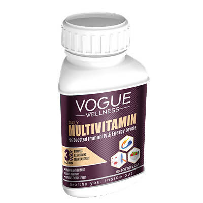 Vogue Wellness Daily Multivitamin Softgel Capsules TrueCure