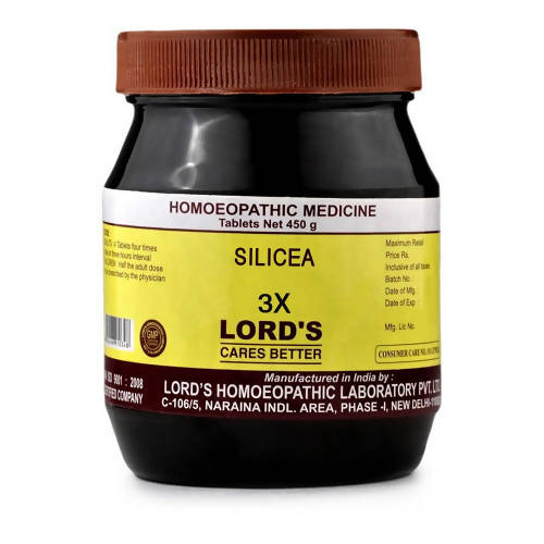 Lord's Homeopathy Silicea Biochemic Tablets