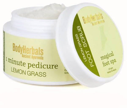 BodyHerbals 1 minute pedicure Lemongrass