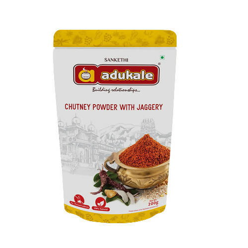 Adukale Chutney Powder With Jaggery   